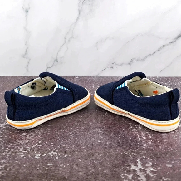 Carter's Child of Mine 0-3 Month Shoes - Navy Blue - Picture 5 of 7